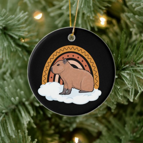 Capybara Pet Animal Ceramic Ornament