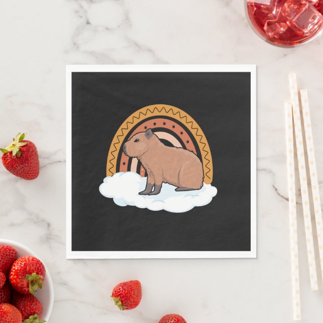 Capybara Pet Animal Napkins (Insitu)