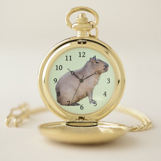 Capybara Pocket Watch (Inside)