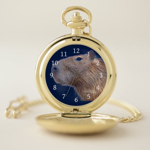 Capybara Pocket Watch