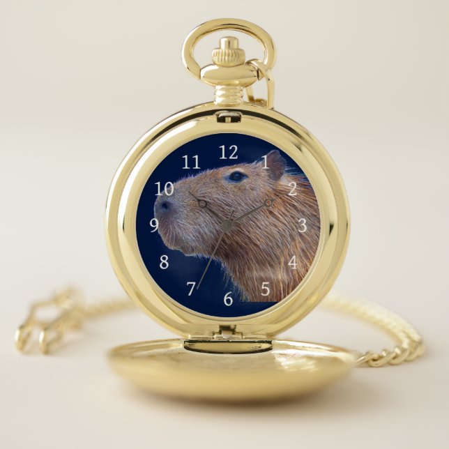 Capybara Pocket Watch (Inside)