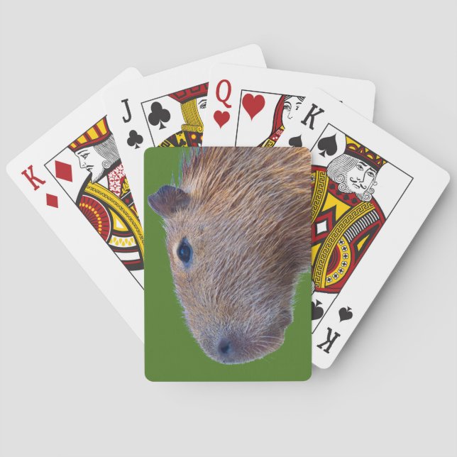 Capybara Poker Cards (Back)
