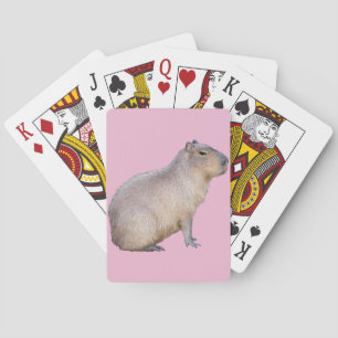 Capybara Poker Cards