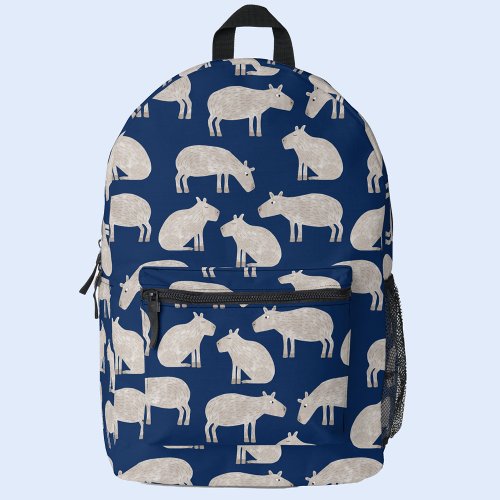 Capybara Printed Backpack