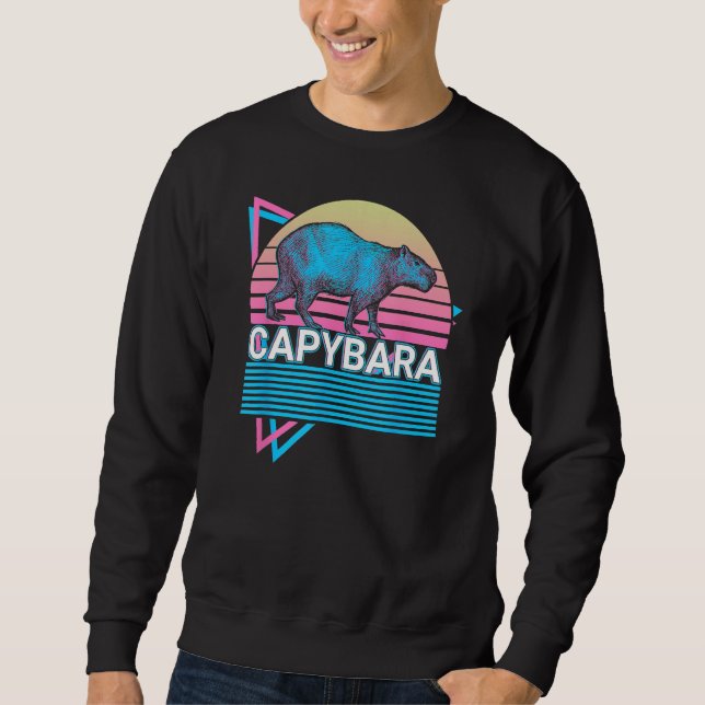 Capybara Retro Sweatshirt (Front)