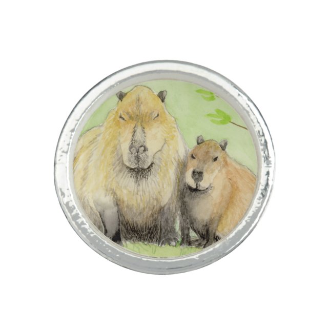Capybara Ring (Front)