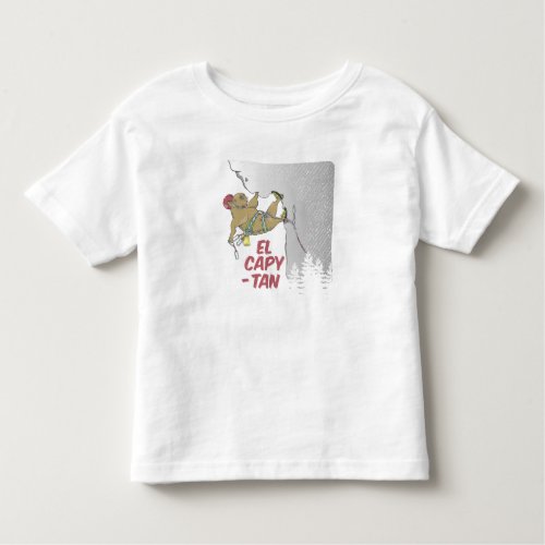 Capybara rock climbing EP CAPITAIN Toddler T_shirt