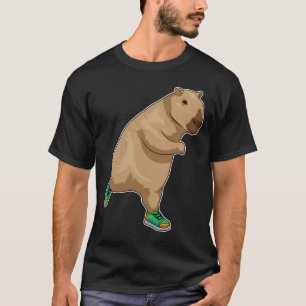 Capybara Runner Running Sports T-Shirt