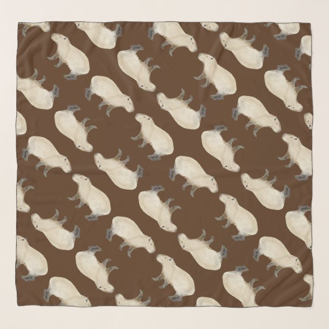 Capybara Scarf (Front (Horizontal))