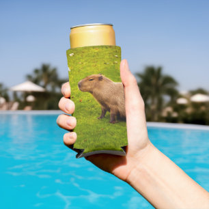 Capybara Seltzer Can Cooler