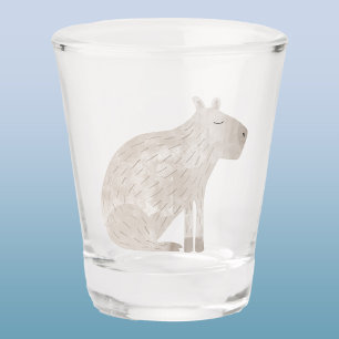 Capybara Shot Glass