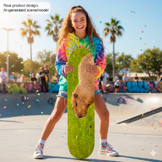 Capybara Skateboard Deck