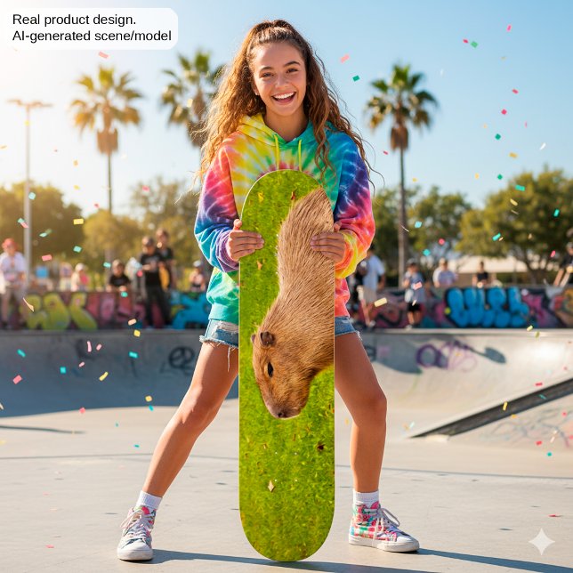 Capybara Skateboard Deck (Creator Uploaded)