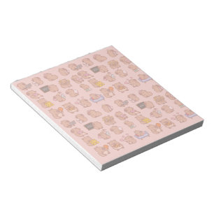 capybara stationery notepad