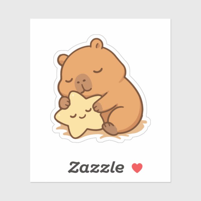 Capybara Sticker (Sheet)
