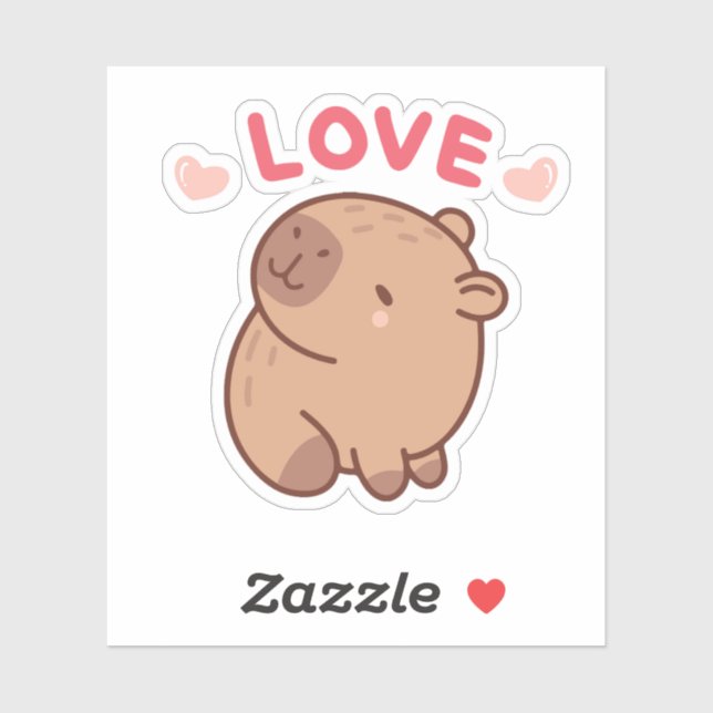 Capybara Sticker (Sheet)