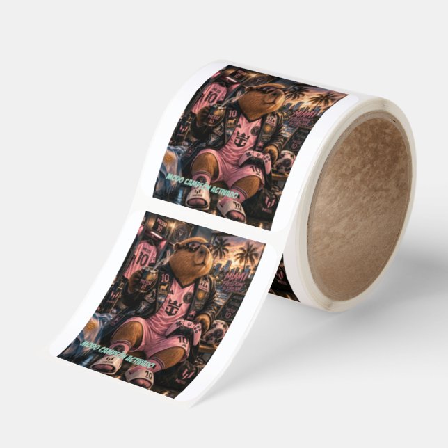 Capybara Stickers 10. Champion mode activated. (Roll)