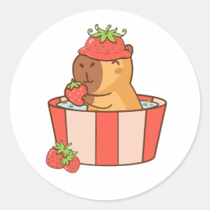 Capybara Stickers Cute Animal Stickers for Kids
