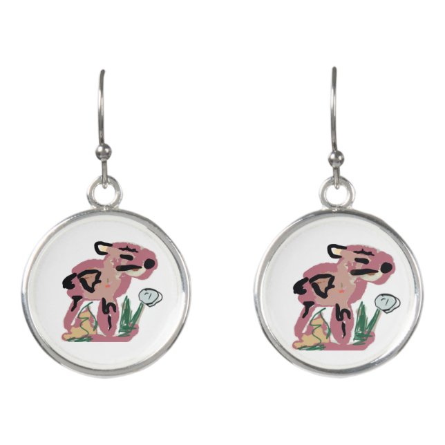 Capybara Sweet Earrings (Front)