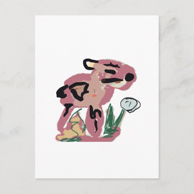 Capybara Sweet Postcard (Front)