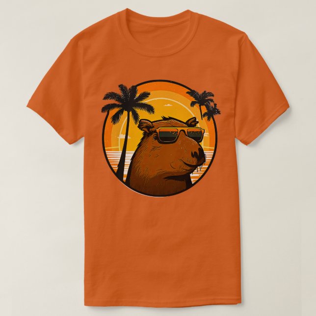 Capybara T-Shirt (Design Front)