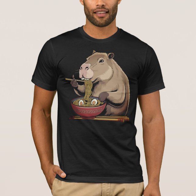 Capybara T-Shirt Baby Bodysuit (Front)