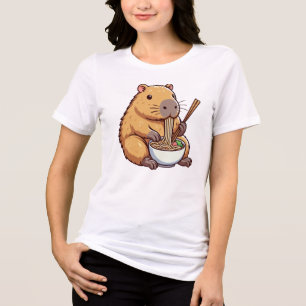 Capybara T-Shirt Tri-Blend Shirt