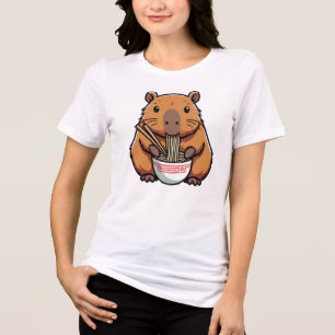 Capybara T-Shirt Tri-Blend Shirt