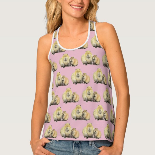 Capybara Tank Top (Front)