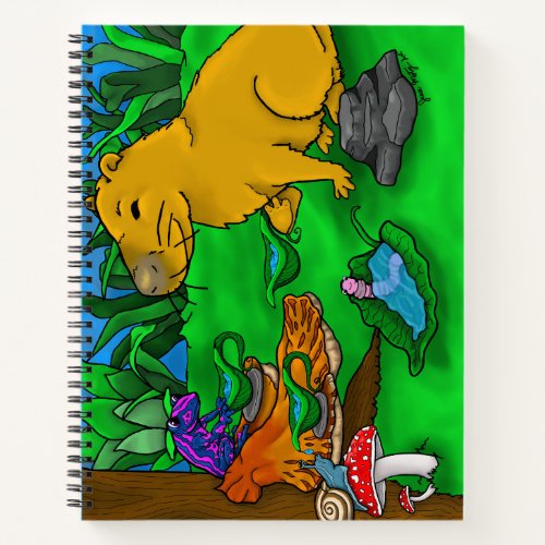 Capybara Tea Party Notebook