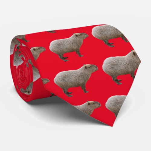 Capybara Tie