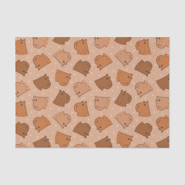 Capybara Tissue Paper (Front)