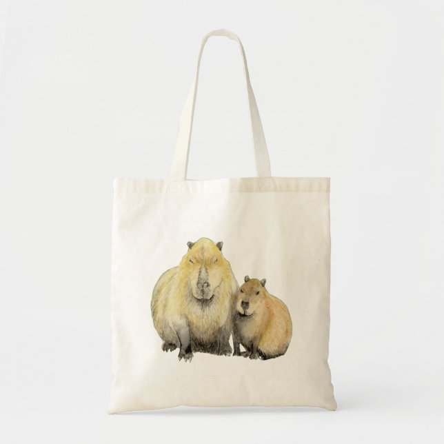 Capybara Tote Bag (Front)