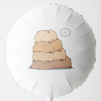 Capybara Tower Balloon