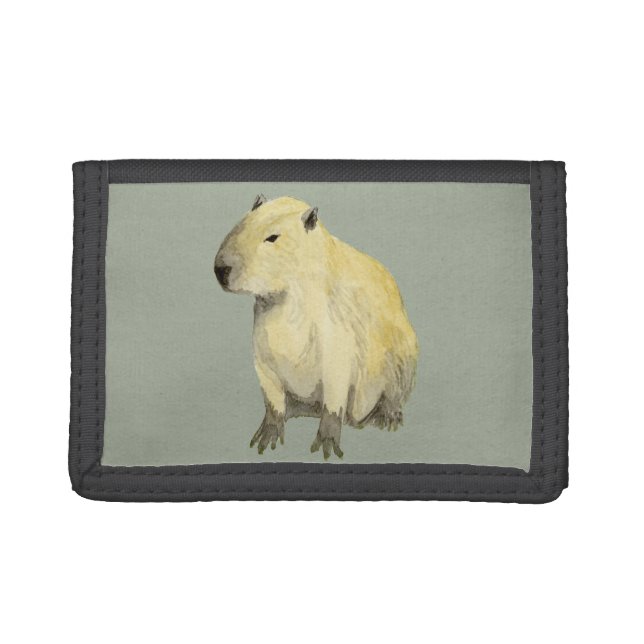 Capybara Trifold Wallet (Front)