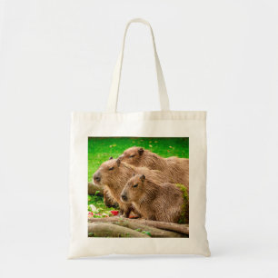 Capybara Trio Tote Bag