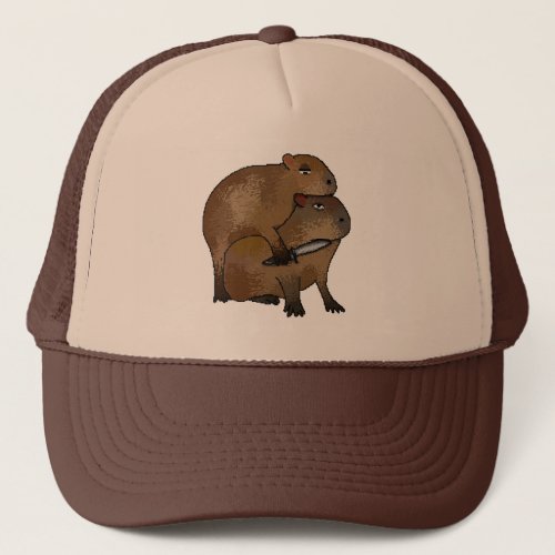 Capybara Trucker Hat