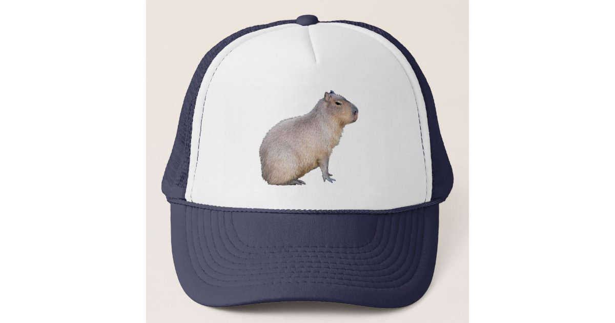 Capybara Trucker Hat Zazzle