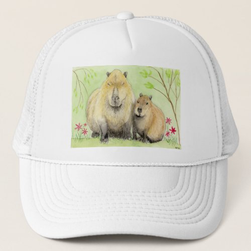 Capybara Trucker Hat