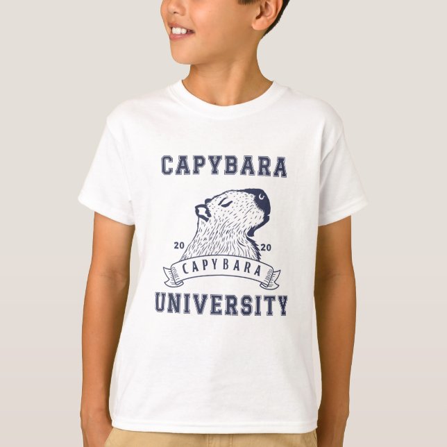 Capybara University T-Shirt (Front)