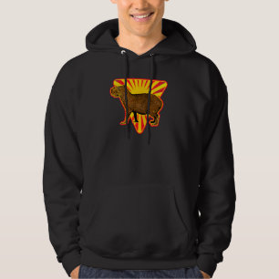 Capybara Vintage Capybara  4 Hoodie