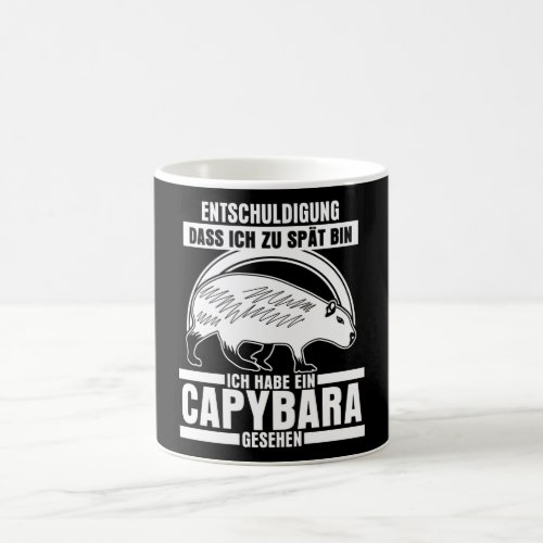 Capybara Water Pig Saying Capybaras Coffee Mug