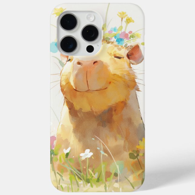 Capybara Zen Moment Case-Mate iPhone Case (Back)