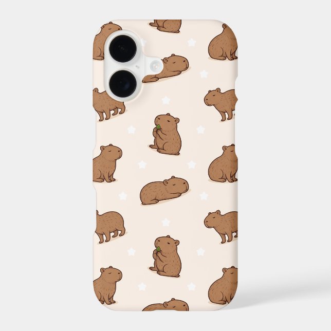 Capybaras iPhone Case (Back)