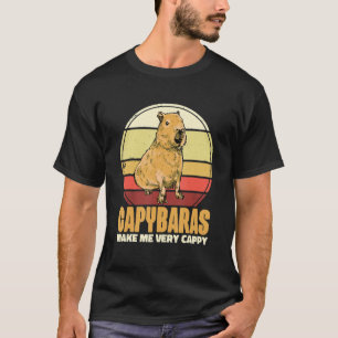 Capybaras Make Me Very Cappy T-Shirt