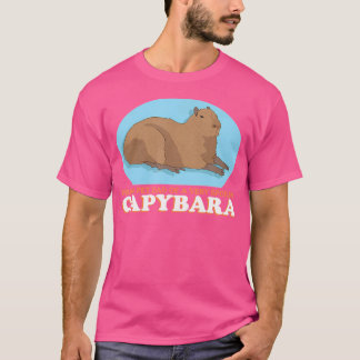 Capybaras Pet Dad Of A Spoiled Capybara T-Shirt