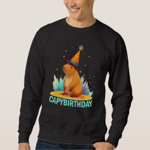 Capybirthday Birthday Capybara 1 Sweatshirt