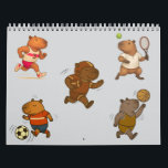 CapyCharm: The Adorable Icon Calendar<br><div class="desc">A charming capybara radiates warmth and friendliness,  embodying peace,  cuteness,  and the joy of simple moments.</div>