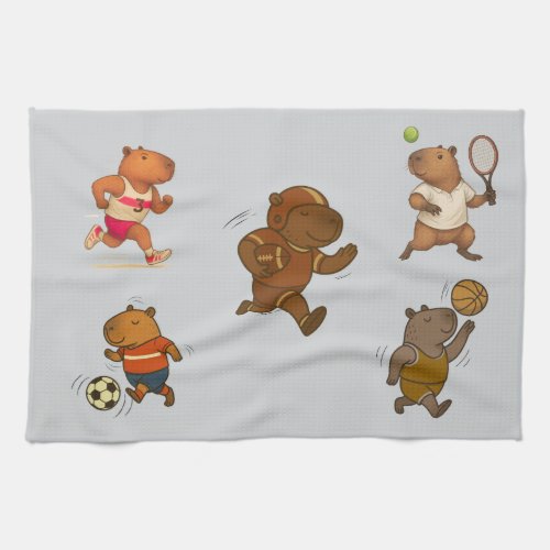 CapyCharm: The Adorable Icon Kitchen Towel