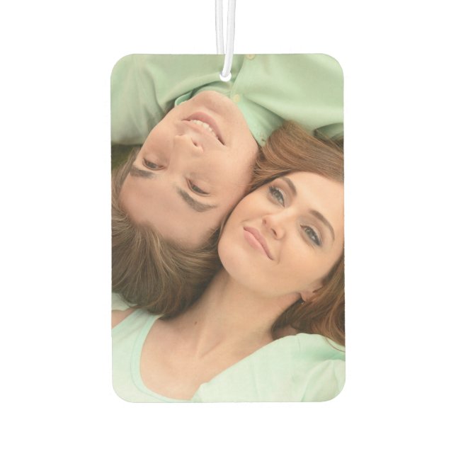 Car Air FreshenerCustom Two-Sided Photo  Air Freshener (Back)